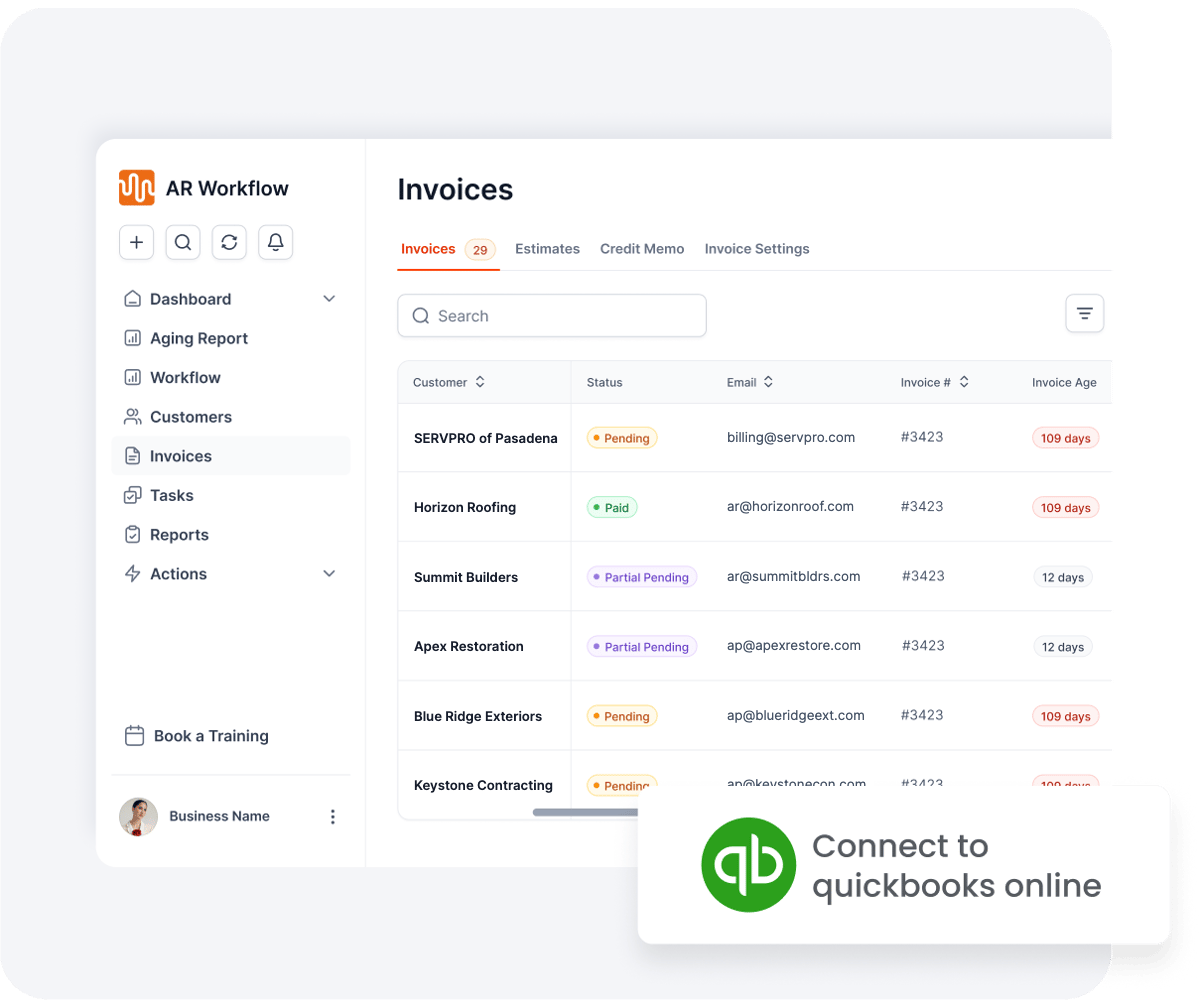 Connect QuickBooks