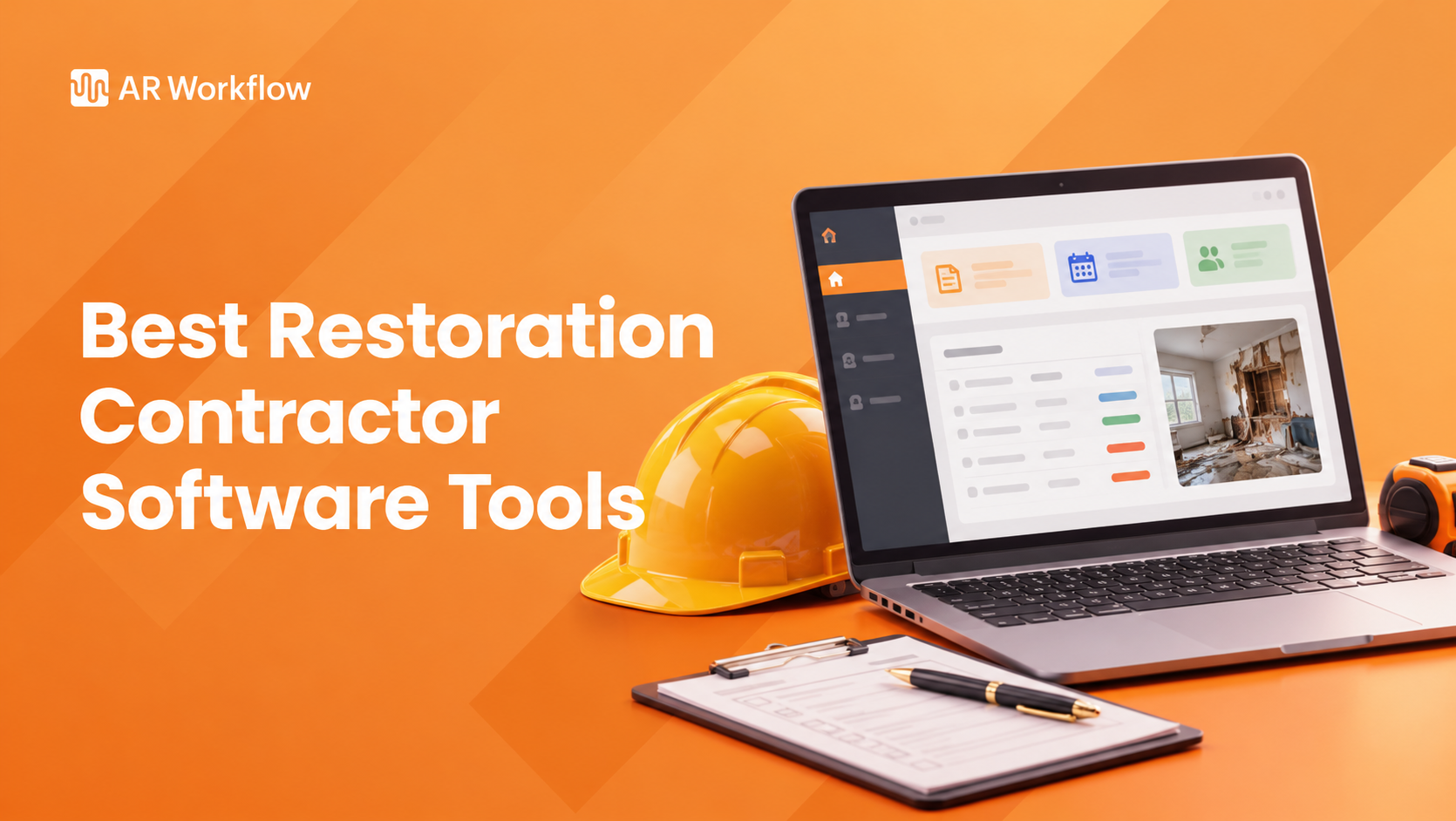 Restoration contractor software
