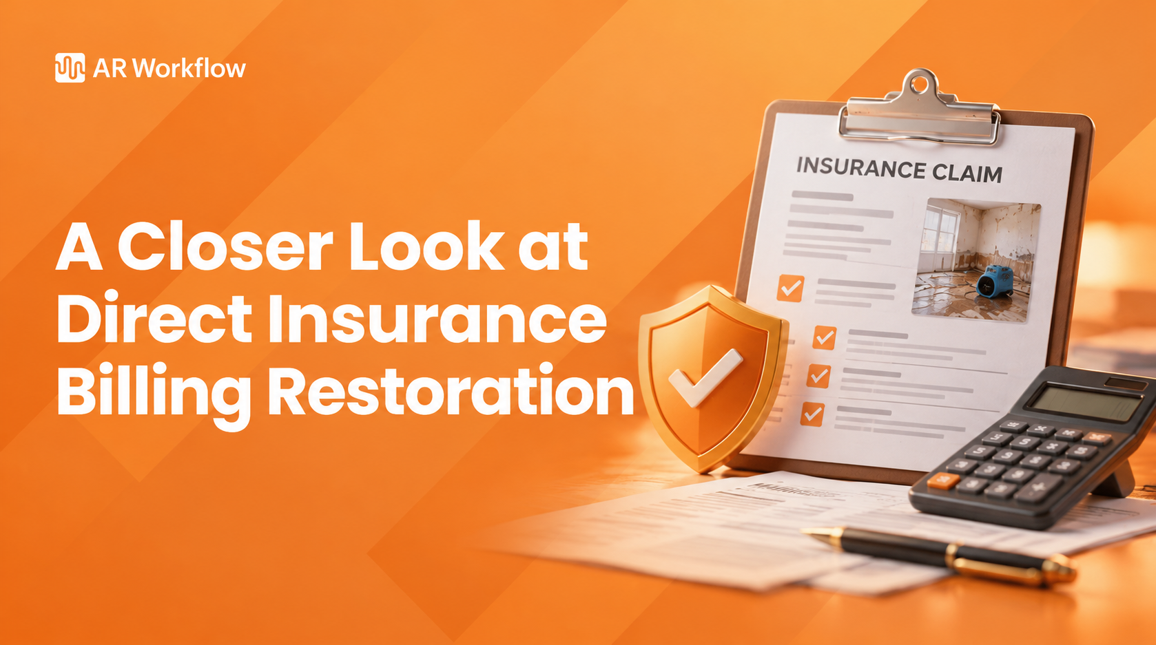 Direct insurance billing in restoration